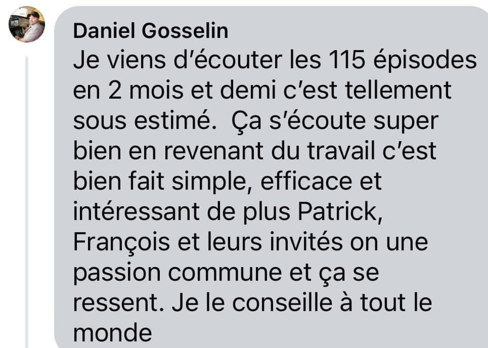 Témoignage de Daniel Gosselin, membre D*Trading