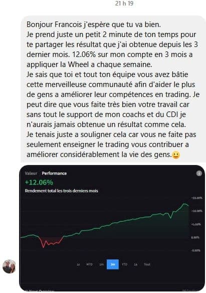 Témoignage de Membre D*Trading, membre D*Trading