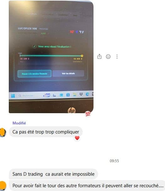 Témoignage de Membre D*Trading, membre D*Trading