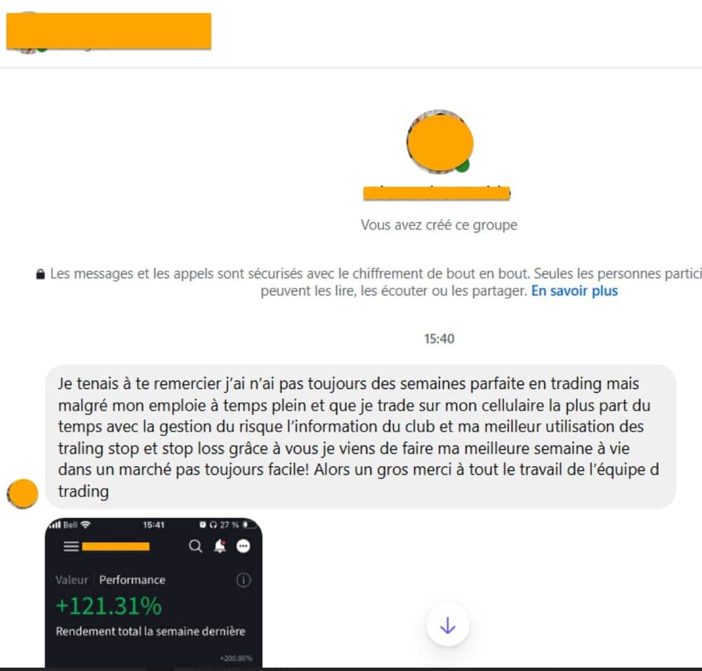 Témoignage de Membre D*Trading, membre D*Trading