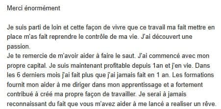 Témoignage de Membre D*Trading, membre D*Trading